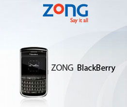 Zong Blackberry Services